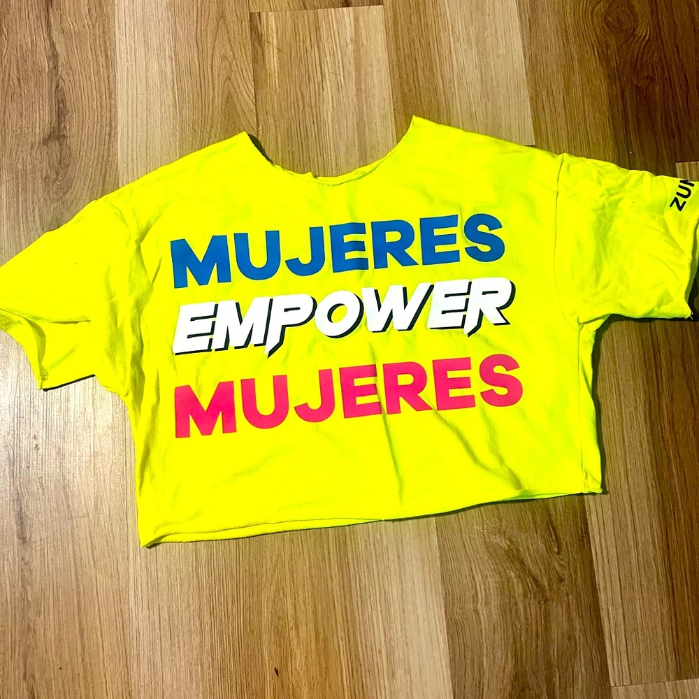 Zumba crop top
